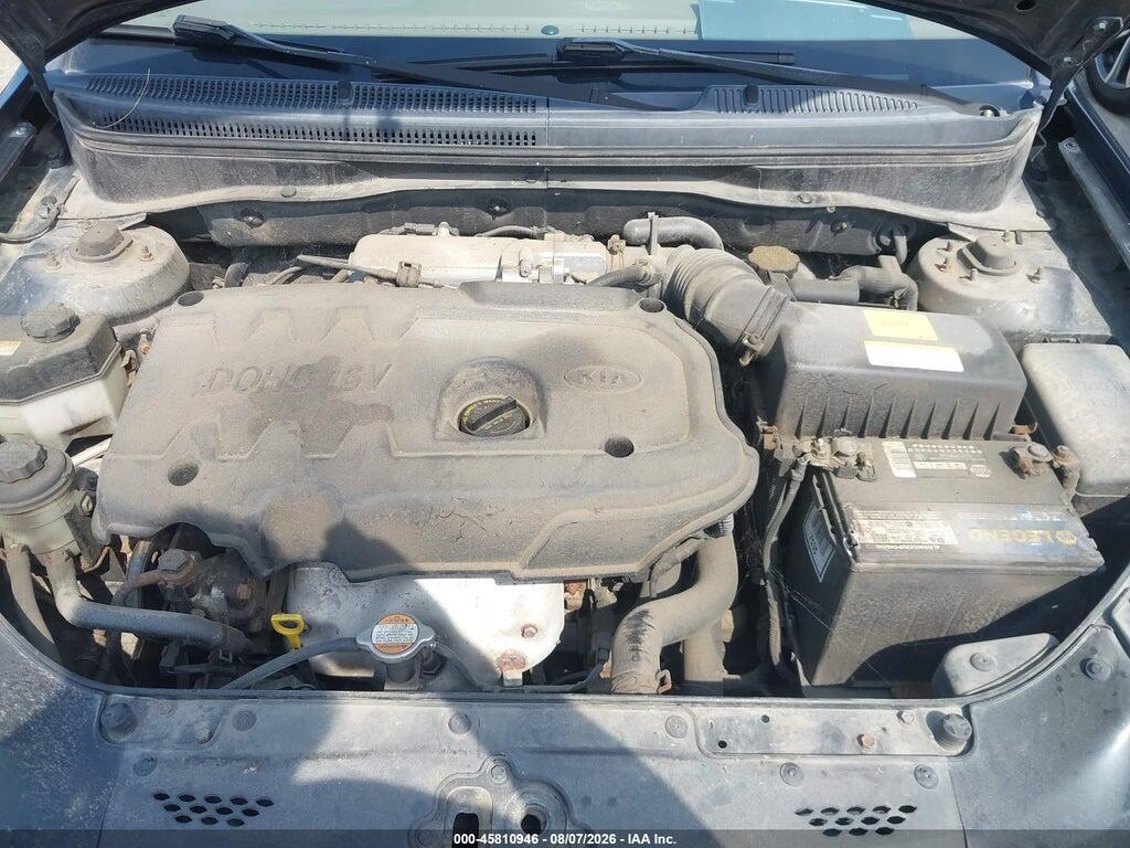 KNADE123476188011 2007 KIA RIO photo no. 10