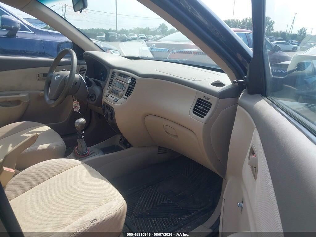 KNADE123476188011 2007 KIA RIO photo no. 5