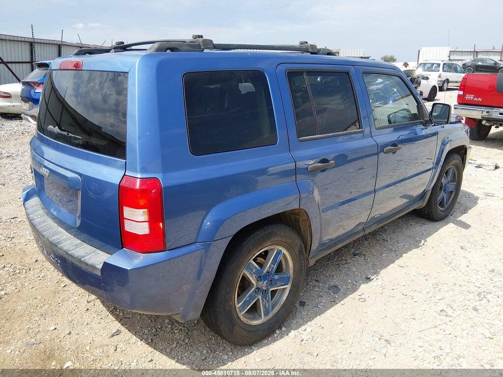 1J8FF28W47D354807 2007 JEEP PATRIOT photo no. 4