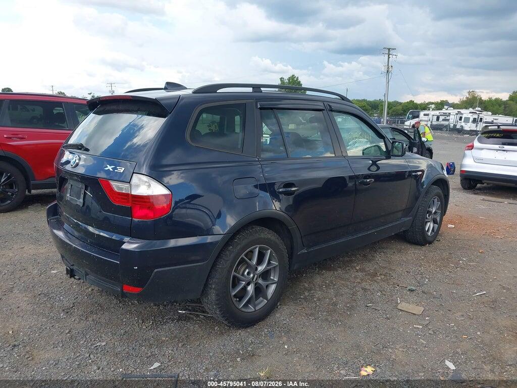 WBXPC93427WF11215 2007 BMW X3 photo no. 4