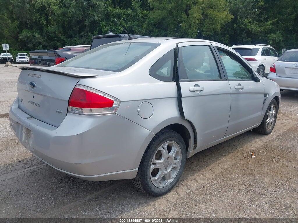 1FAHP35N48W197287 2008 FORD FOCUS photo no. 4