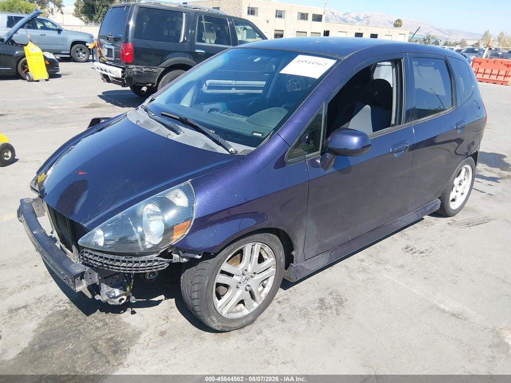 JHMGD37668S013123 2008 HONDA FIT photo no. 2