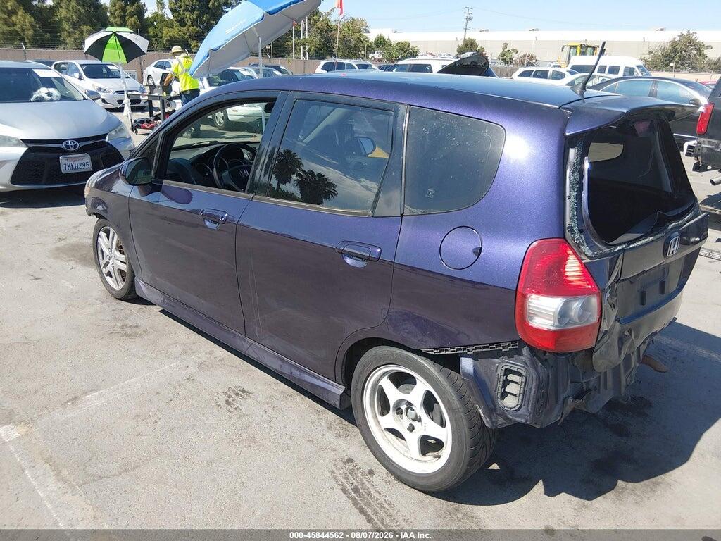 JHMGD37668S013123 2008 HONDA FIT photo no. 3