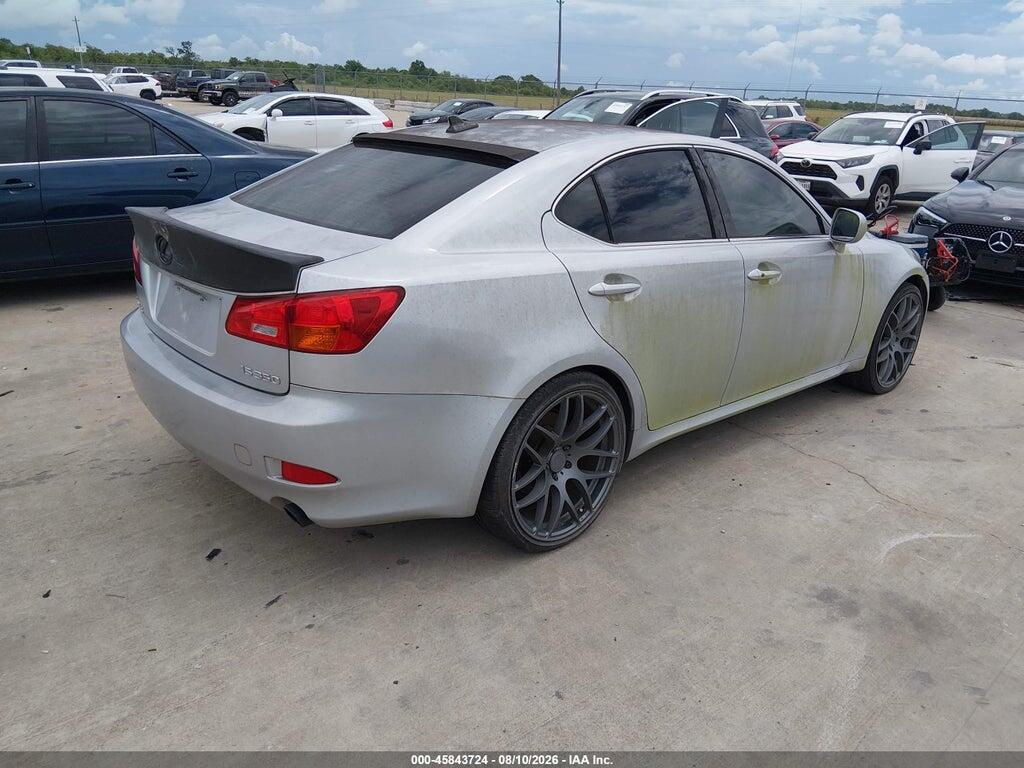 JTHBE262X85021028 2008 LEXUS IS 350 photo no. 4
