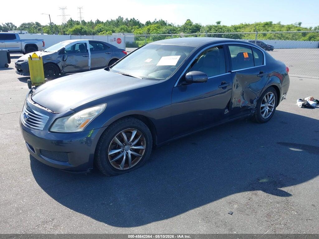 JNKBV61E68M204506 2008 INFINITI G35 photo no. 2