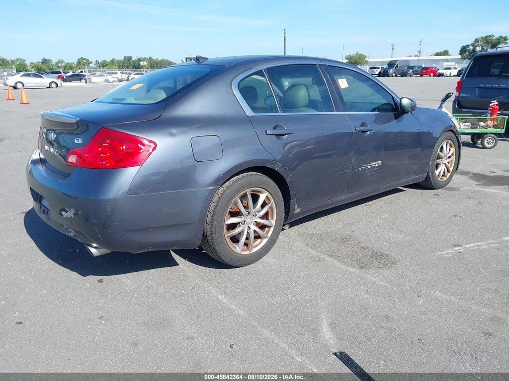 JNKBV61E68M204506 2008 INFINITI G35 photo no. 4