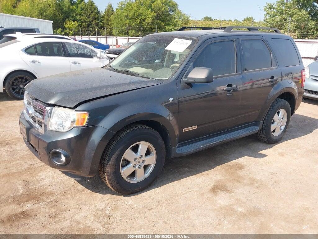 1FMCU03168KA06273 2008 FORD ESCAPE photo no. 2