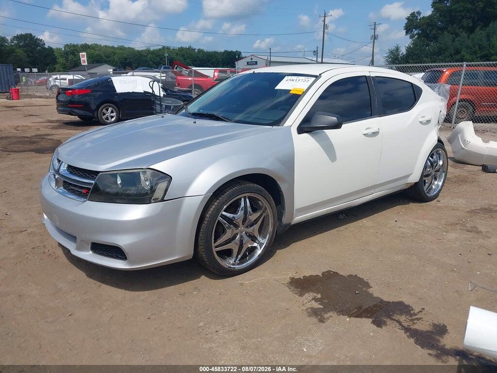 1B3LC46K48N114233 2008 DODGE AVENGER photo no. 2