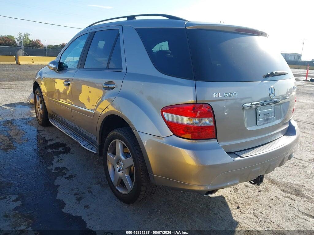 4JGBB72E48A427865 2008 MERCEDES-BENZ ML 550 photo no. 3