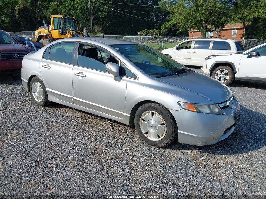 JHMFA36278S027387 2008 HONDA CIVIC HYBRID photo no. 1