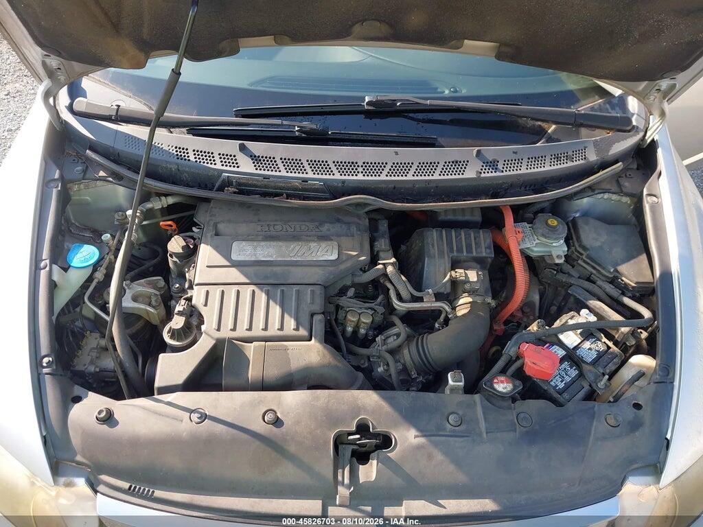 JHMFA36278S027387 2008 HONDA CIVIC HYBRID photo no. 10