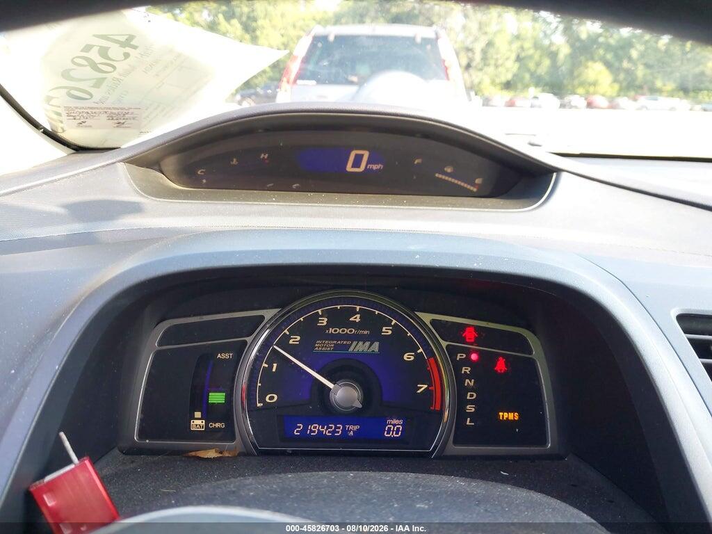 JHMFA36278S027387 2008 HONDA CIVIC HYBRID photo no. 7
