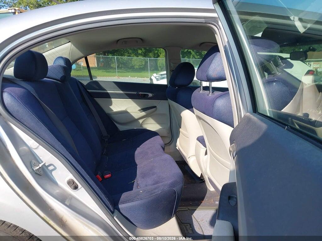 JHMFA36278S027387 2008 HONDA CIVIC HYBRID photo no. 8
