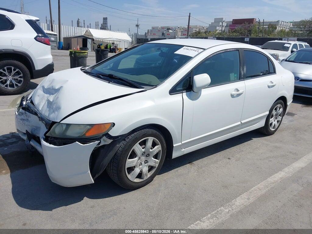 2HGFA16568H354842 2008 HONDA CIVIC photo no. 2