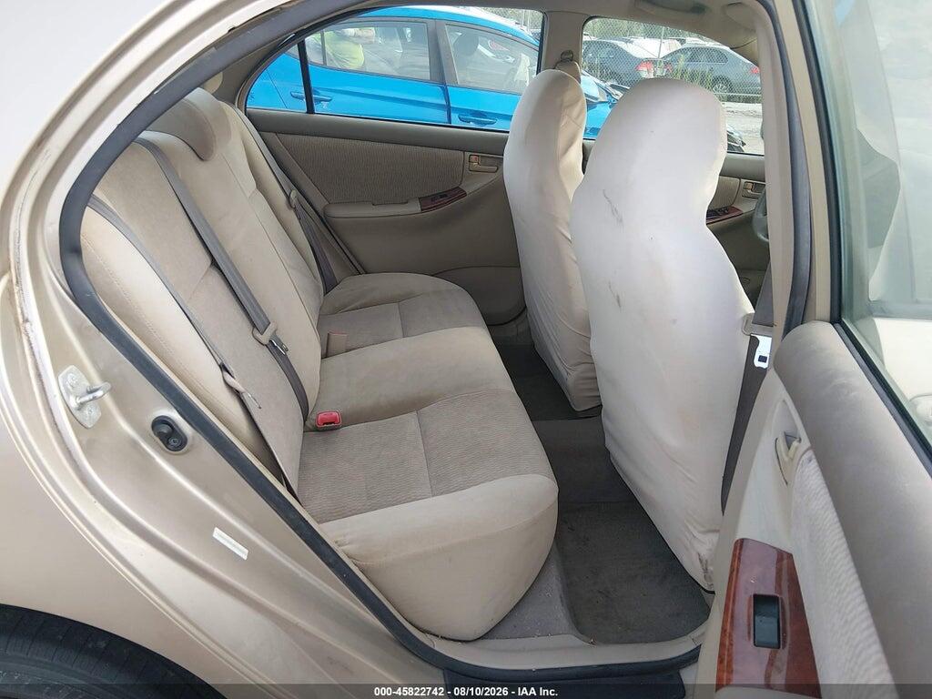 1NXBR30E28Z003879 2008 TOYOTA COROLLA photo no. 8