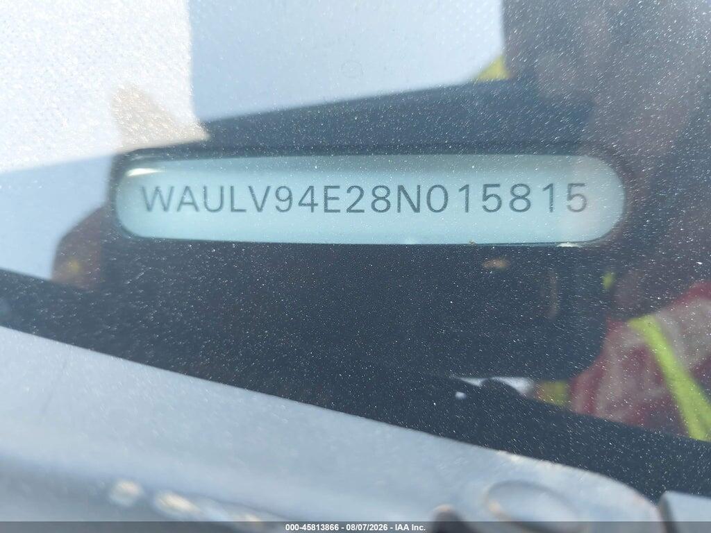 WAULV94E28N015815 2008 AUDI A8 photo no. 9