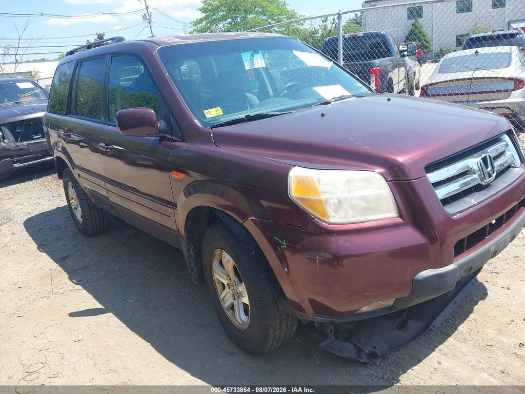 5FNYF18278B012317 2008 HONDA PILOT photo no. 1