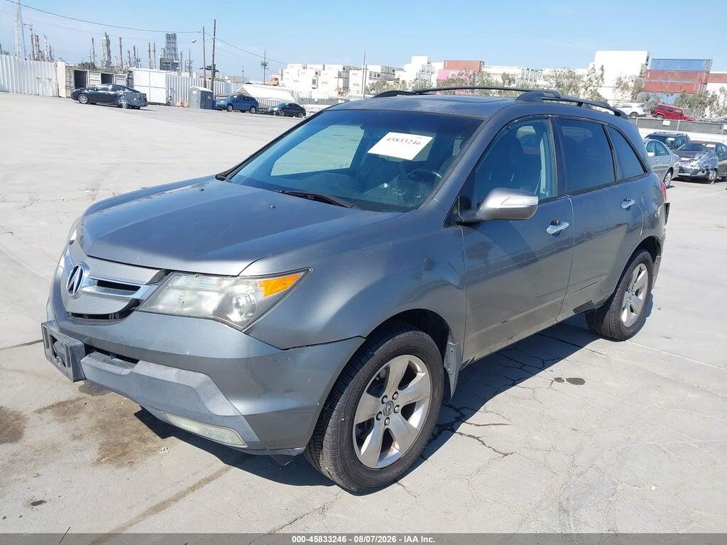 2HNYD28859H516435 2009 ACURA MDX photo no. 2