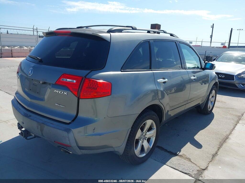 2HNYD28859H516435 2009 ACURA MDX photo no. 4