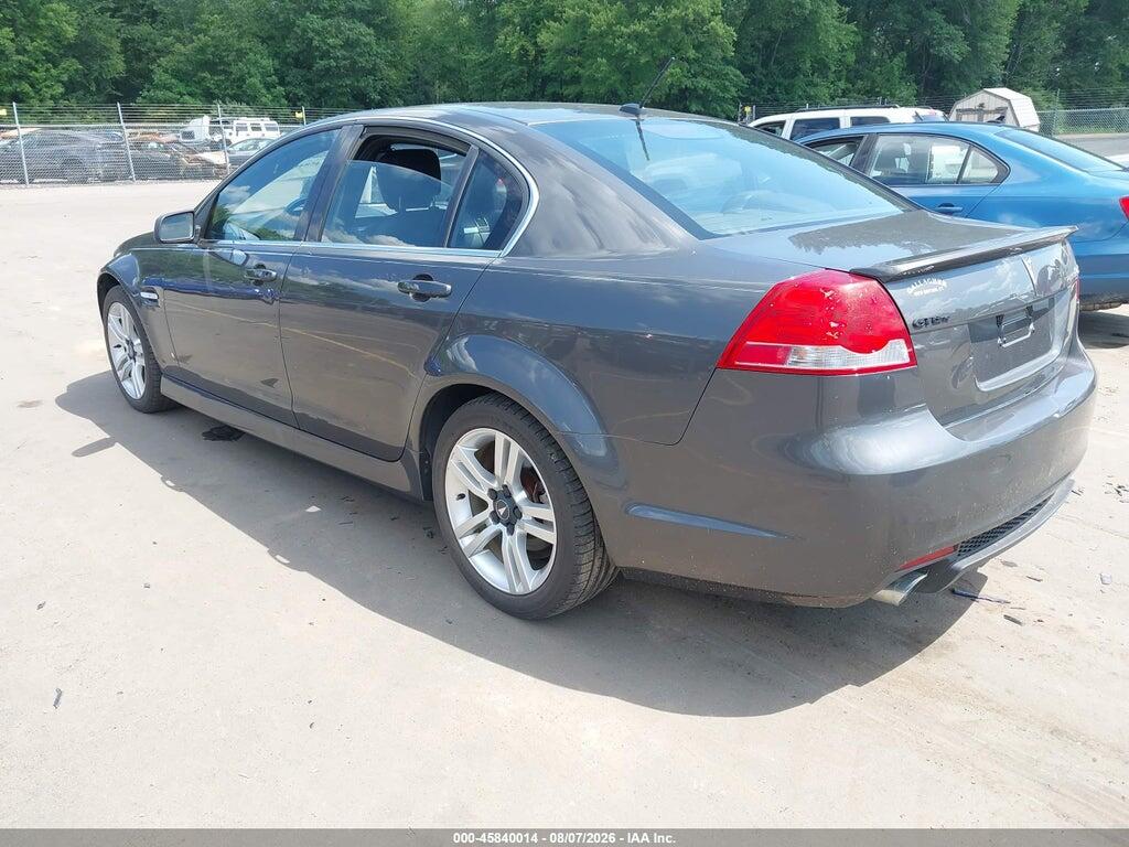 6G2ER57739L156077 2009 PONTIAC G8 photo no. 3