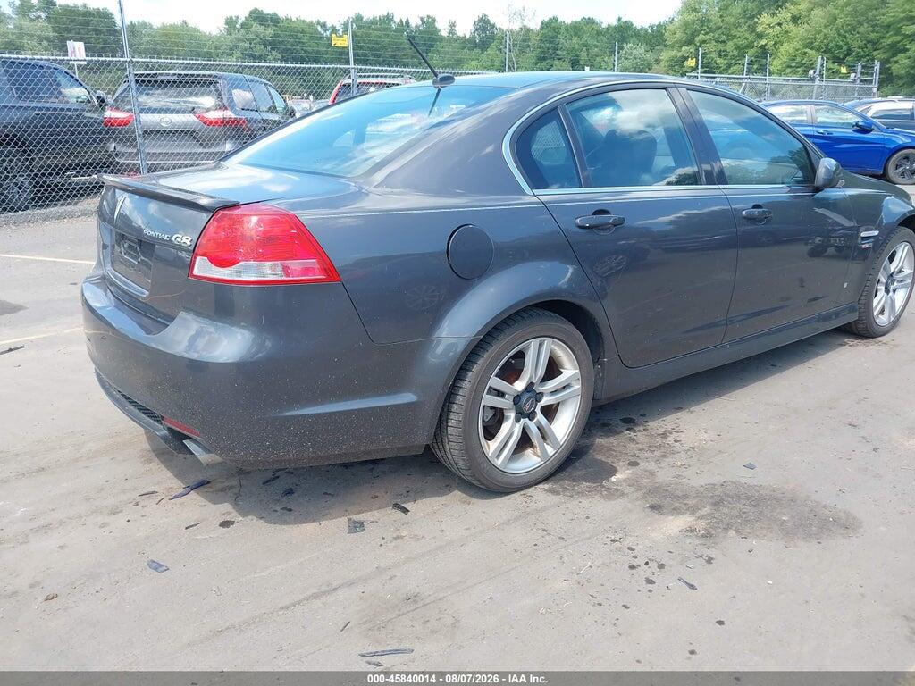 6G2ER57739L156077 2009 PONTIAC G8 photo no. 4