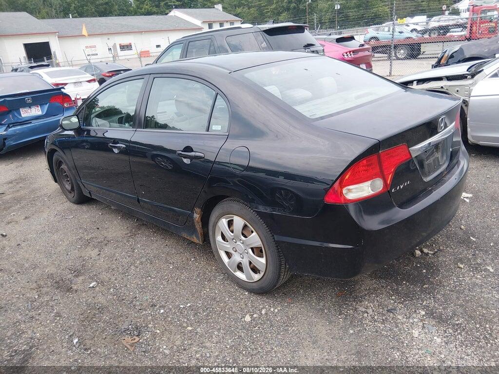 2HGFA16559H353876 2009 HONDA CIVIC photo no. 3