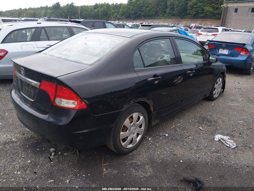 2HGFA16559H353876 2009 HONDA CIVIC photo no. 4