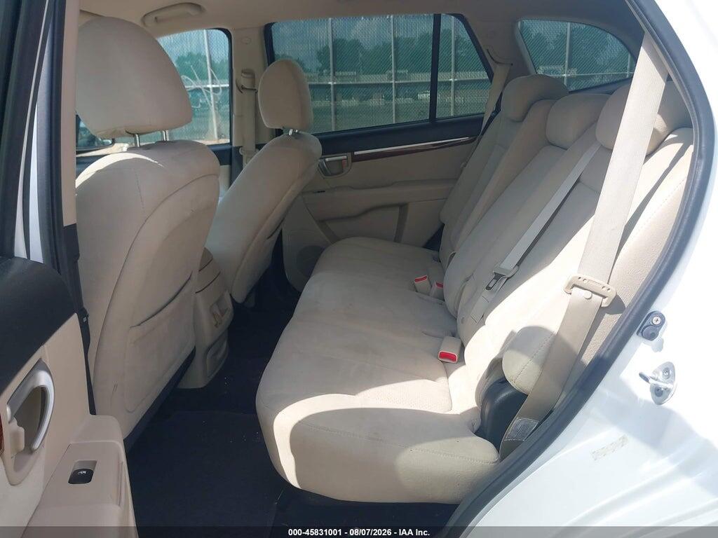 5NMSG73D59H266154 2009 HYUNDAI SANTA FE photo no. 8