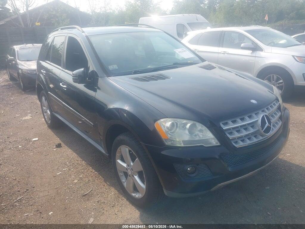 4JGBB86E09A450321 2009 MERCEDES-BENZ ML 350 photo no. 1