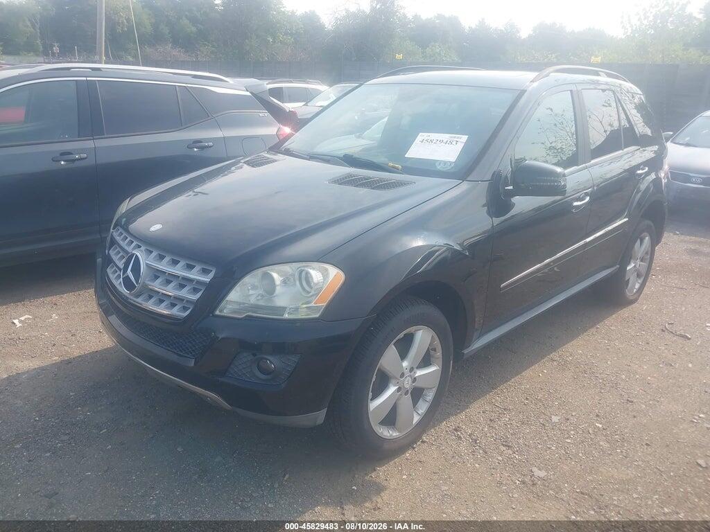 4JGBB86E09A450321 2009 MERCEDES-BENZ ML 350 photo no. 2