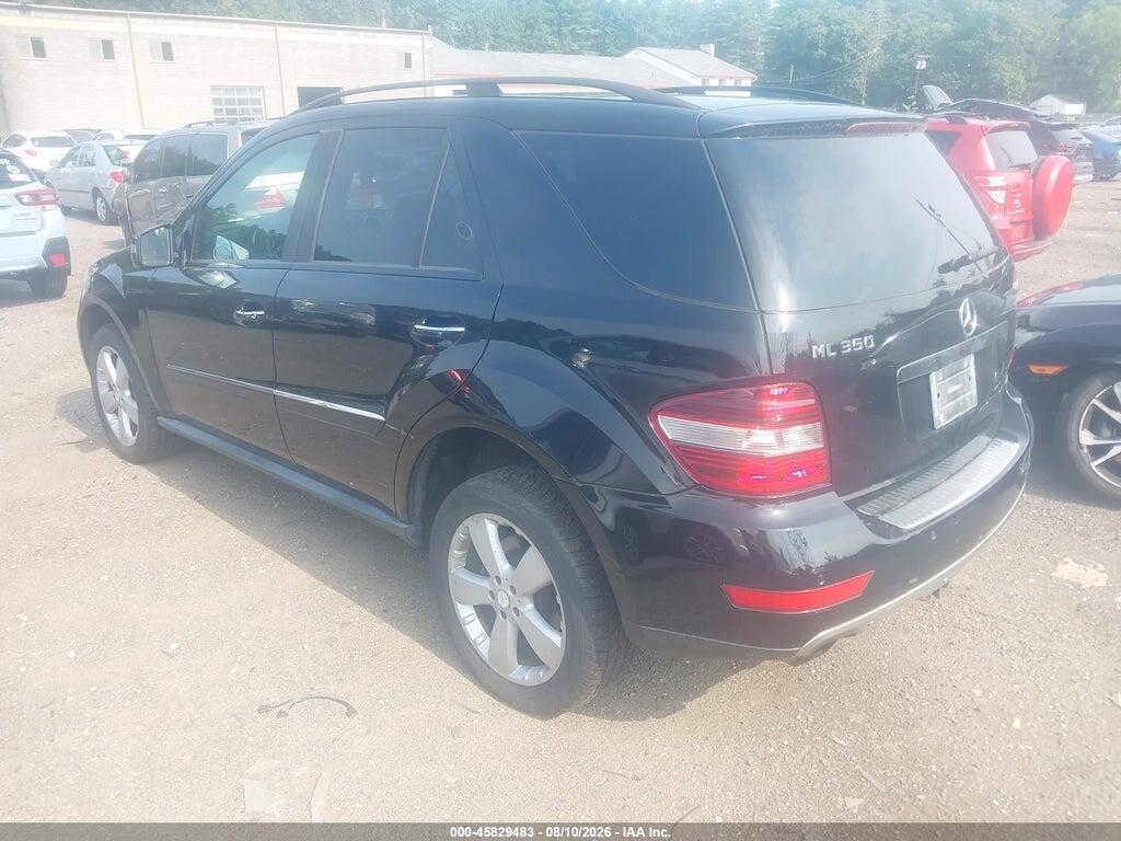 4JGBB86E09A450321 2009 MERCEDES-BENZ ML 350 photo no. 3