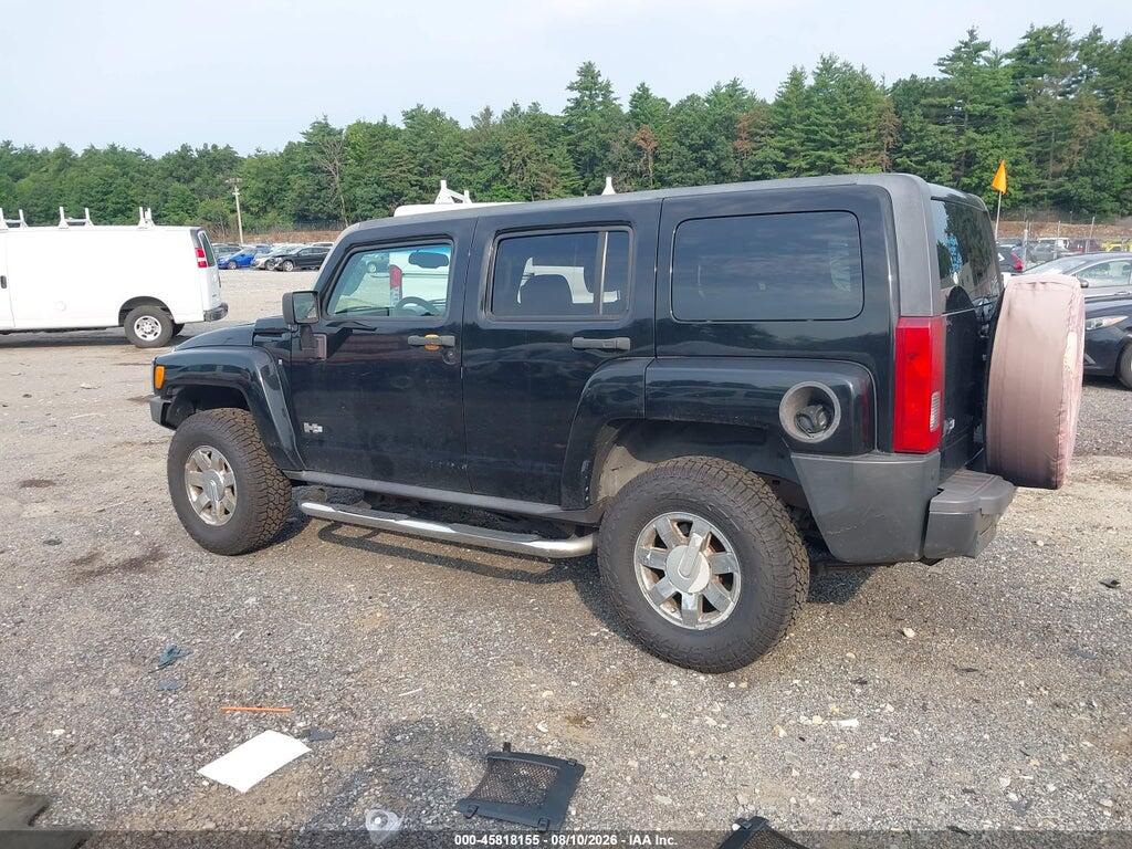 5GTEN13E098115211 2009 HUMMER H3 SUV photo no. 3