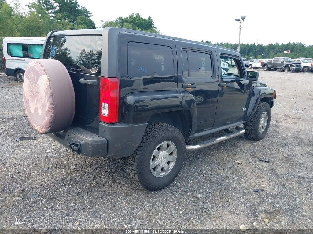 5GTEN13E098115211 2009 HUMMER H3 SUV photo no. 4