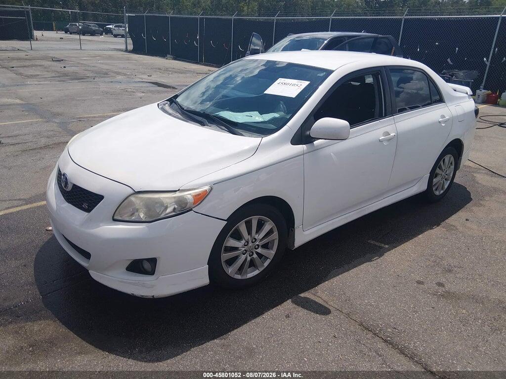 1NXBU40EX9Z145693 2009 TOYOTA COROLLA photo no. 2