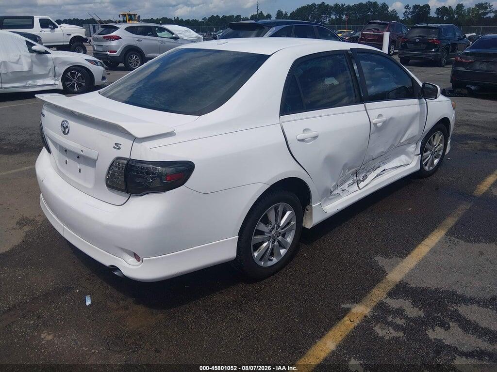 1NXBU40EX9Z145693 2009 TOYOTA COROLLA photo no. 4