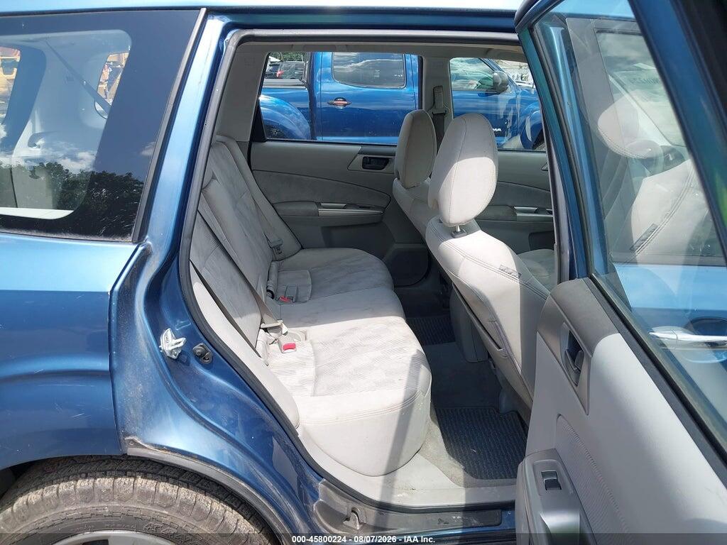 JF2SH61639H765307 2009 SUBARU FORESTER photo no. 8