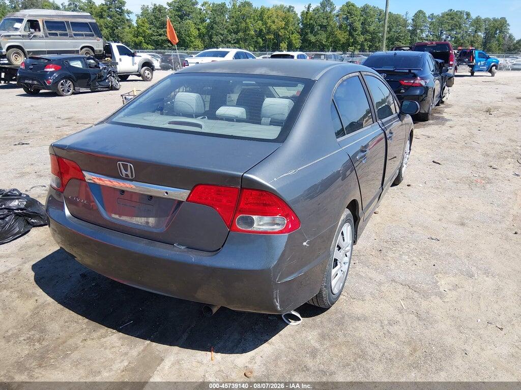 2HGFA16529H370165 2009 HONDA CIVIC photo no. 4