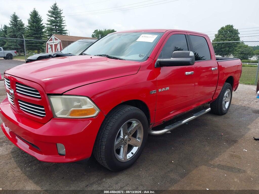 1D7RV1CT3AS146909 2010 DODGE RAM 1500 photo no. 2