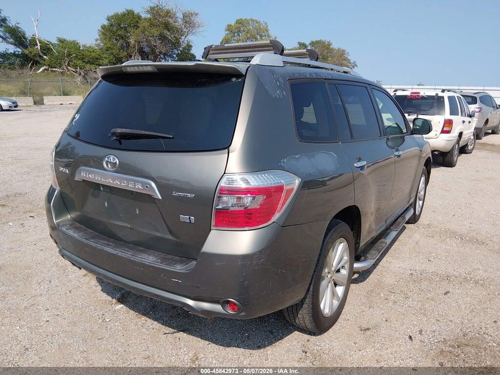 JTEJW3EH6A2041429 2010 TOYOTA HIGHLANDER HYBRID photo no. 4