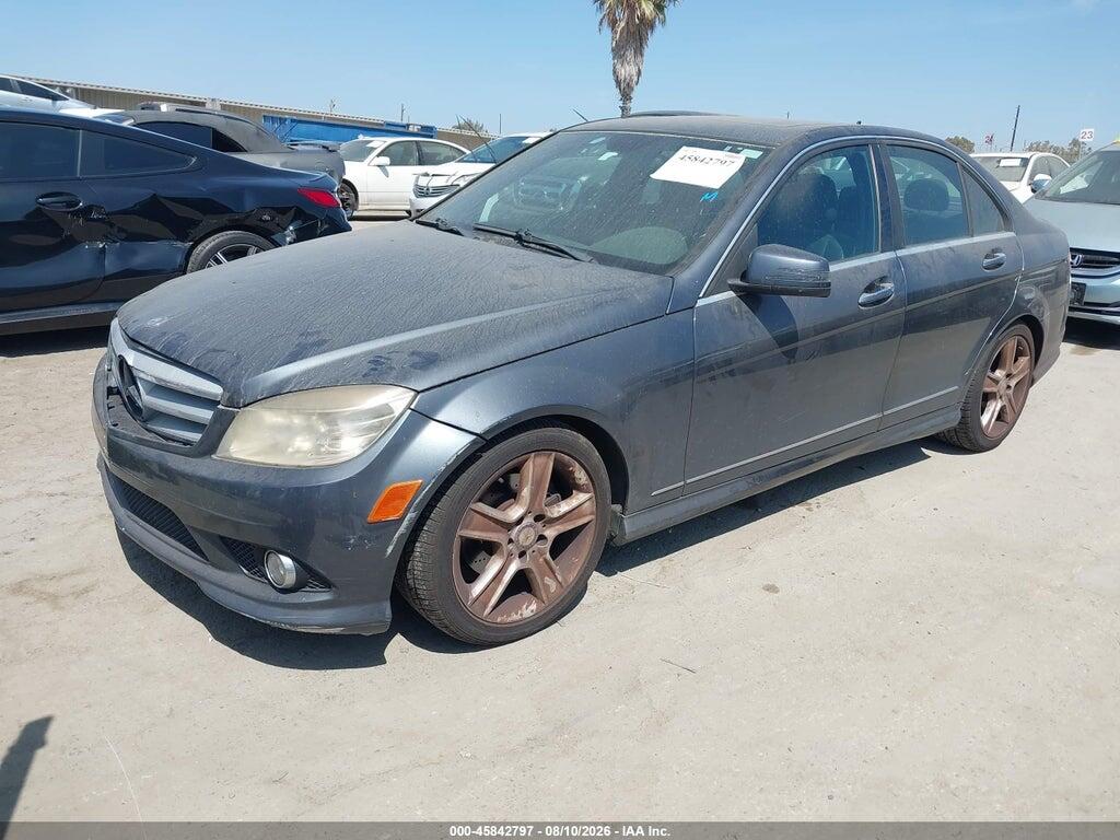 WDDGF5EB1AR088936 2010 MERCEDES-BENZ C 300 photo no. 2