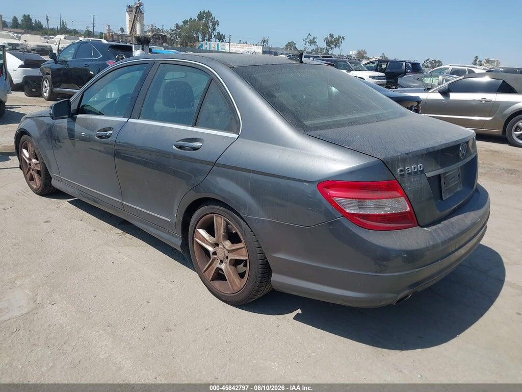WDDGF5EB1AR088936 2010 MERCEDES-BENZ C 300 photo no. 3