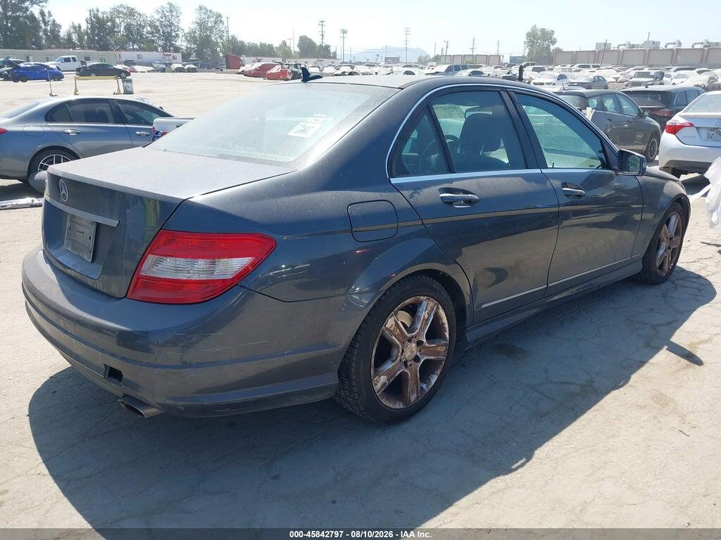 WDDGF5EB1AR088936 2010 MERCEDES-BENZ C 300 photo no. 4