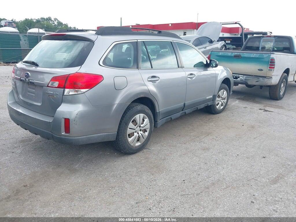 4S4BRBAC9A3316866 2010 SUBARU OUTBACK photo no. 4