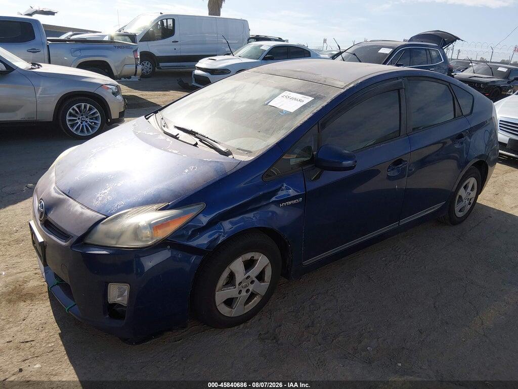 JTDKN3DU4A0225581 2010 TOYOTA PRIUS photo no. 2