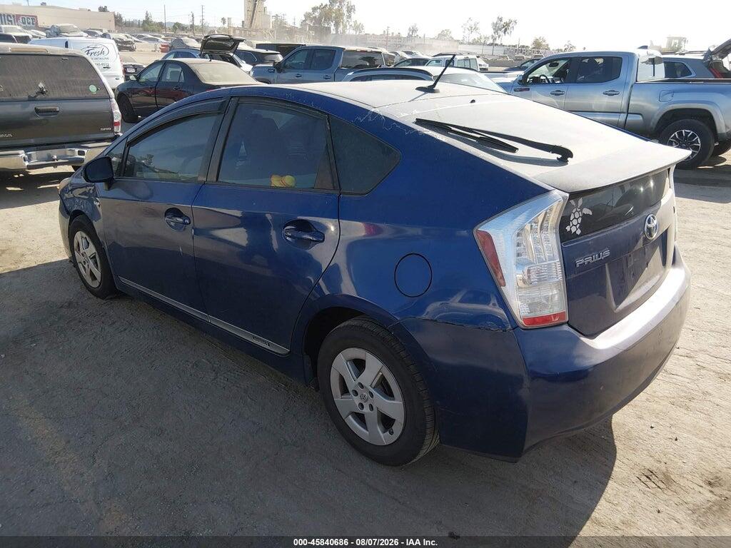 JTDKN3DU4A0225581 2010 TOYOTA PRIUS photo no. 3