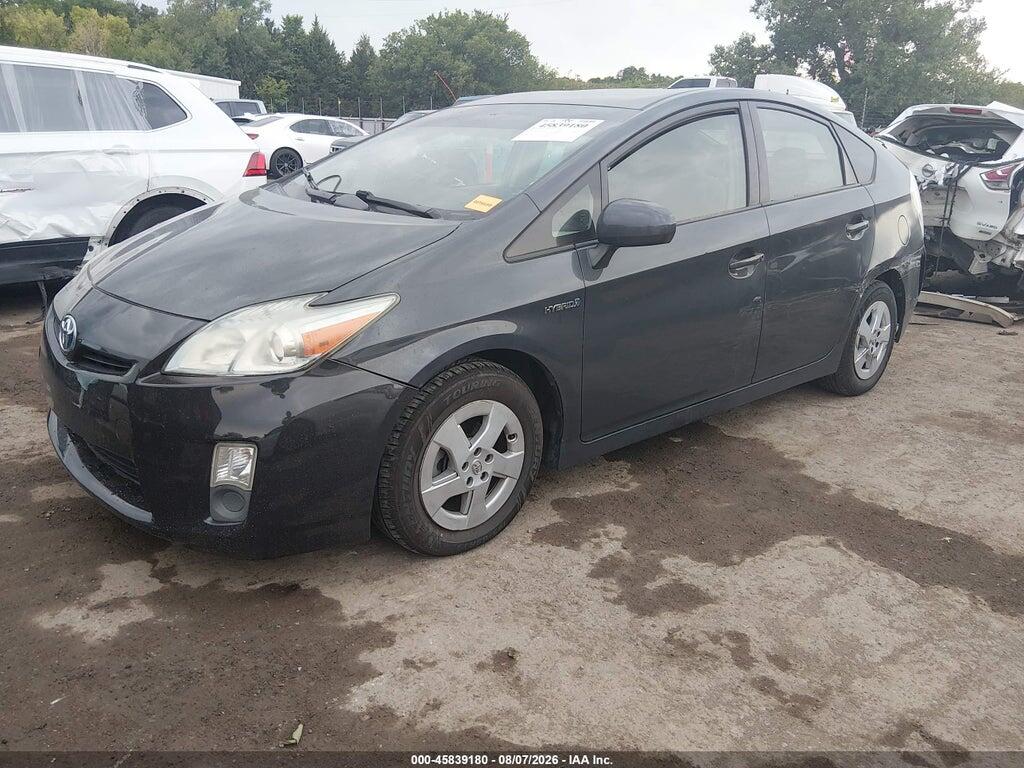 JTDKN3DU0A0133657 2010 TOYOTA PRIUS photo no. 2
