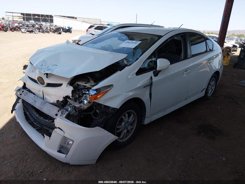 JTDKN3DU4A0244602 2010 TOYOTA PRIUS photo no. 2