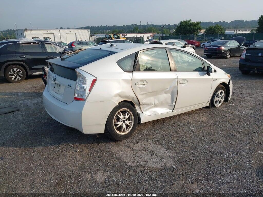 JTDKN3DU0A0075503 2010 TOYOTA PRIUS photo no. 4