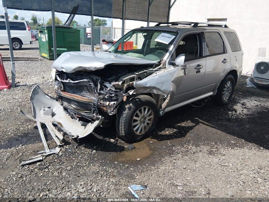 4M2CN9H79AKJ06239 2010 MERCURY MARINER photo no. 2