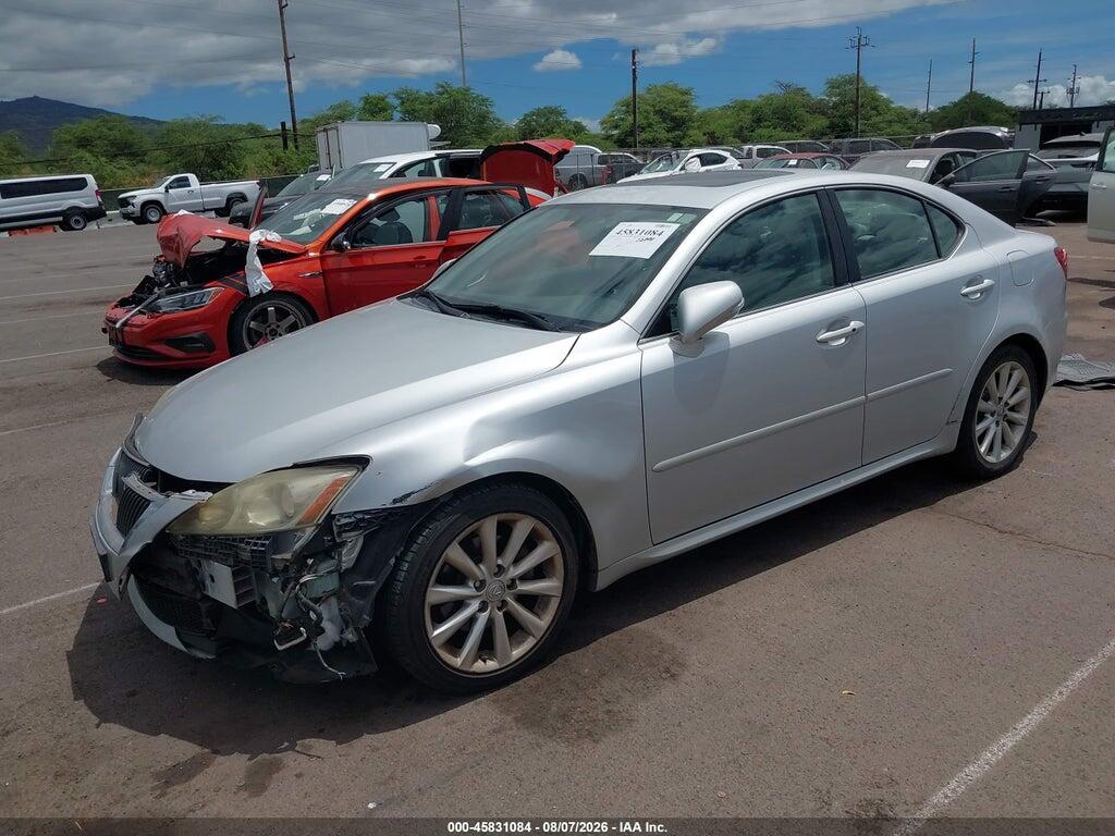 JTHBF5C21A5112794 2010 LEXUS IS 250 photo no. 2